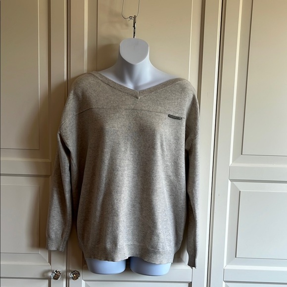 BRUNELLO CUCINELLI
Bead-embellished melange cashmere sweater Light Grey Size XS - Picture 8 of 17